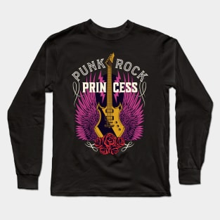 Punk Rock Princess Long Sleeve T-Shirt